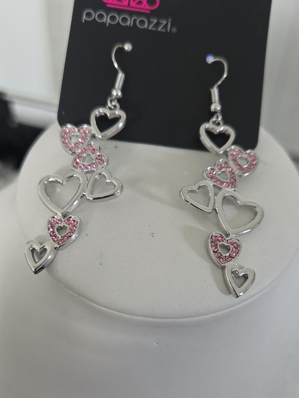 Paparazzi Serenade Pink Earrings NWT